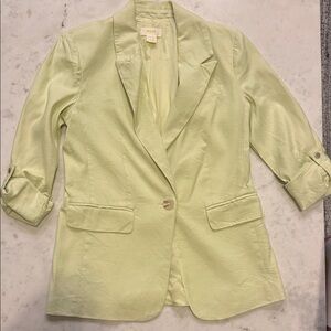 Maeve Pastel Green Blazer 0